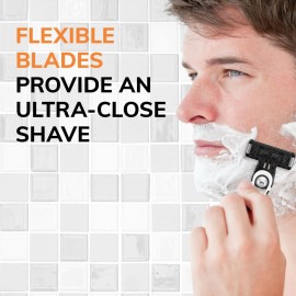BIC Flex 5 Disposable Razors for Men, Sensitive Skin Razor For a Smooth, Comfortable and Close Shave, 4 Piece Razor Set BIC Flex 5 Disposable Razors for Men, Sensitive Skin Razor For a Smooth, Comfortable and Close Shave, 4 Piece Razor Set