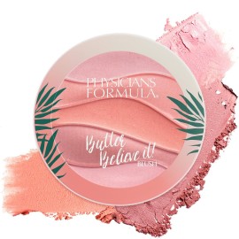 Physicians Formula Butter Believe It Blush Makeup Powder, Pink Sands | Murumuru Butter | For Sensitive Skin | Dermatologist Tested, Clinicially Tested Physicians Formula Butter Believe It Blush Makeup Powder, Pink Sands | Murumuru Butter | For Sensitive Skin | Dermatologist Tested, Clinicially Tested