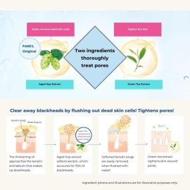 FANCL Mild Cleansing Oil, Japanese Facial Cleansing Oil, Makeup Remover, 100% Preservative Free, Clean Skincare for Sensitive Skin [US Package]