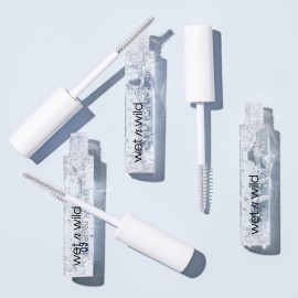 wet n wild Mega Clear Brow & Lash Mascara - Sculpts Brows, Defines Lashes, Conditioning with Soy Protein & ProVitamin B5, Primer & Top Coat, Cruelty-Free & Vegan - Clear wet n wild Mega Clear Brow & Lash Mascara - Sculpts Brows, Defines Lashes, Conditioning with Soy Protein & ProVitamin B5, Primer & Top Coat, Cruelty-Free & Vegan - Clear