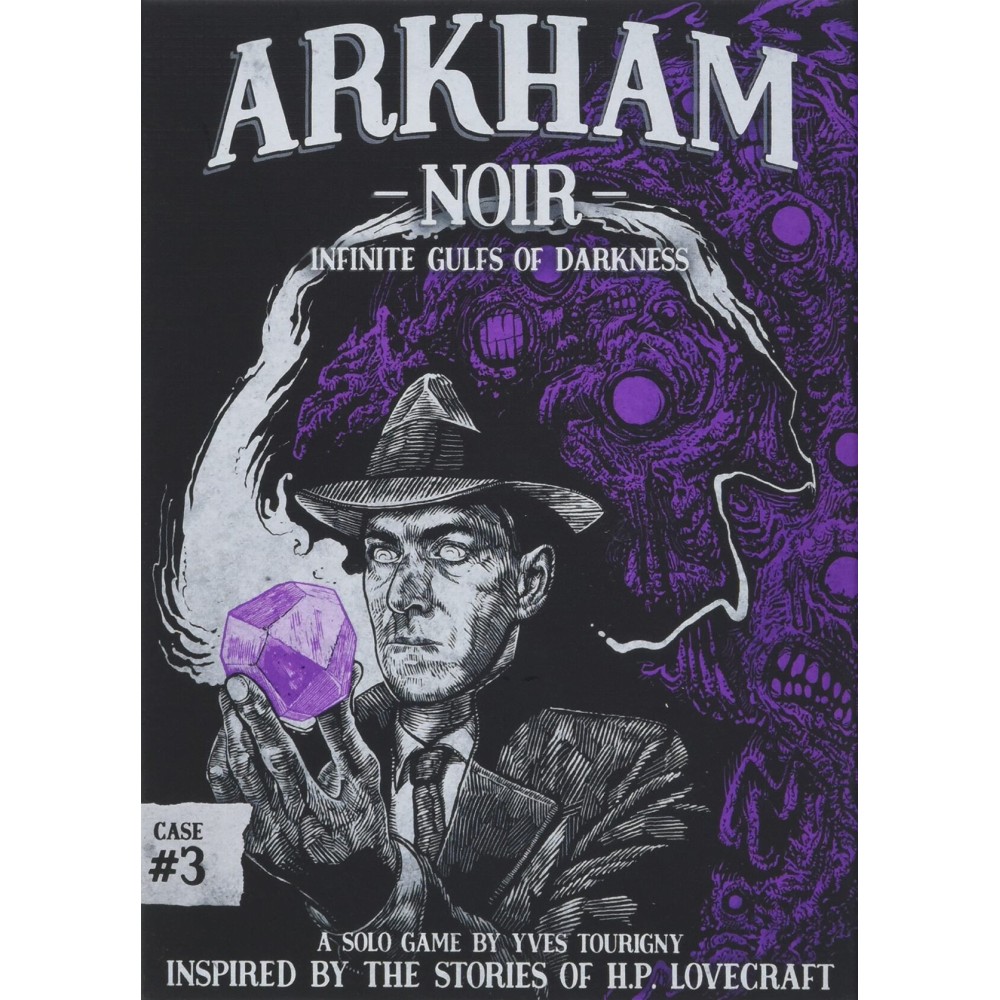 Ludonova Arkham Noir Card Game Case 3 Infinite Gulfs of Darkness | Mystery Card Game | Thrilling Adventure Game for Adults and Teens | Ages 14+ | 1 Player | Average Playtime 30 Minutes | Ludonova