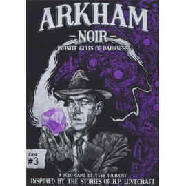 Ludonova Arkham Noir Card Game Case 3 Infinite Gulfs of Darkness | Mystery Card Game | Thrilling Adventure Game for Adults and Teens | Ages 14+ | 1 Player | Average Playtime 30 Minutes | Ludonova