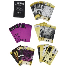 Ludonova Arkham Noir Card Game Case 3 Infinite Gulfs of Darkness | Mystery Card Game | Thrilling Adventure Game for Adults and Teens | Ages 14+ | 1 Player | Average Playtime 30 Minutes | Ludonova