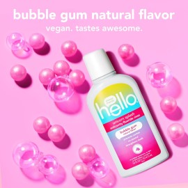 Hello Kids Mouthwash with Unicorn Bubble Gum Flavor, Alcohol Free Mouthwash for Kids with Fluoride, Safe for Ages 6 and Up, Anticavity, Vegan, No Alcohol, No Dyes, 16 Oz Bottles (Pack of 3) Hello Kids Mouthwash with Unicorn Bubble Gum Flavor, Alcohol Free Mouthwash for Kids with Fluoride, Safe for Ages 6 and Up, Anticavity, Vegan, No Alcohol, No Dyes, 16 Oz Bottles (Pack of 3)
