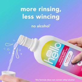 Hello Kids Mouthwash with Unicorn Bubble Gum Flavor, Alcohol Free Mouthwash for Kids with Fluoride, Safe for Ages 6 and Up, Anticavity, Vegan, No Alcohol, No Dyes, 16 Oz Bottles (Pack of 3) Hello Kids Mouthwash with Unicorn Bubble Gum Flavor, Alcohol Free Mouthwash for Kids with Fluoride, Safe for Ages 6 and Up, Anticavity, Vegan, No Alcohol, No Dyes, 16 Oz Bottles (Pack of 3)