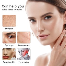 Ice Roller for Face and Eye, Ice Face Roller, Ice Roller Skin Care Tools Gifts for women,Silicone Ice Mold for Beauty(Pink)