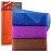 3 Pieces African Bath Sponge African Net Long Net Bath Sponge Exfoliating Shower Body Scrubber Back Scrubber Skin Smoother,Great for Daily Use (Brown, Blue, Purple)