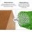 3 Pieces African Bath Sponge African Net Long Net Bath Sponge Exfoliating Shower Body Scrubber Back Scrubber Skin Smoother,Great for Daily Use (Brown, Blue, Purple)