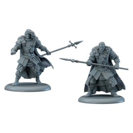 CMON A Song of Ice Fire Tabletop Miniatures Game Shadow Tower Spearmen Unit Box | Strategy Game for Teens Adults | Ages 14+ | 2+ Players | Avg. Playtime 45-60 Minutes | Made, Multi Color (SIF313)