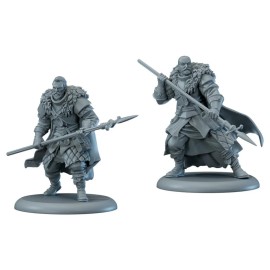 CMON A Song of Ice Fire Tabletop Miniatures Game Shadow Tower Spearmen Unit Box | Strategy Game for Teens Adults | Ages 14+ | 2+ Players | Avg. Playtime 45-60 Minutes | Made, Multi Color (SIF313)