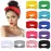 Huachi 12 Pack Bow Headbands for Women Headwraps Hair Band Knotted Headband Rabbit Ears Stretchy Turban Head Wraps Fashion Christmas Headbands Sport Cute Hair Accessories