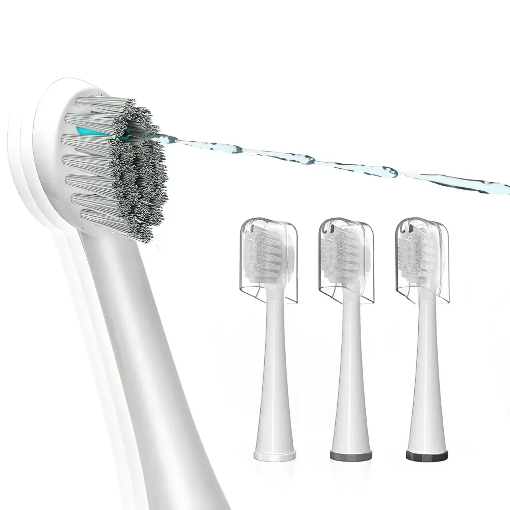 Replacement Brush Heads for Waterpik Sonic Fusion 2.0 Flossing Toothbrush with Cover, Compact, 3 Count White, Soft Bristles Replacement Brush Heads for Waterpik Sonic Fusion 2.0 Flossing Toothbrush with Cover, Compact, 3 Count White, Soft Bristles