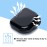 Retainer Case with Vent Holes, 6 Pcs Denture Case, Tight Snap Lock Orthodontic Mouth Guard Case Black, White, Yellow, Light Purple, Pink and Blue, Easy to Use