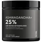 Ashwagandha - Ultra High Potency 40:1 Extract with 25% Withanolides - Wild Harvested in India - Highly Concentrated & Third-Party Lab Tested - 120 Capsules