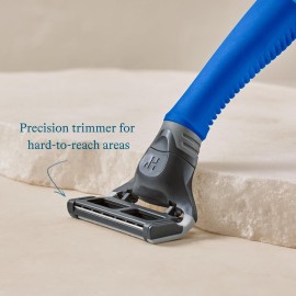 Harry\'s Shaving Kit for Men - Razor Handle and 3 Razor Blade Refill Cartridges - Ocean Blue Harry\'s Shaving Kit for Men - Razor Handle and 3 Razor Blade Refill Cartridges - Ocean Blue