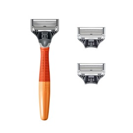 Harry\'s Shaving Razors for Men includes a Razor and 3 Razor Blade Refills (Ember)