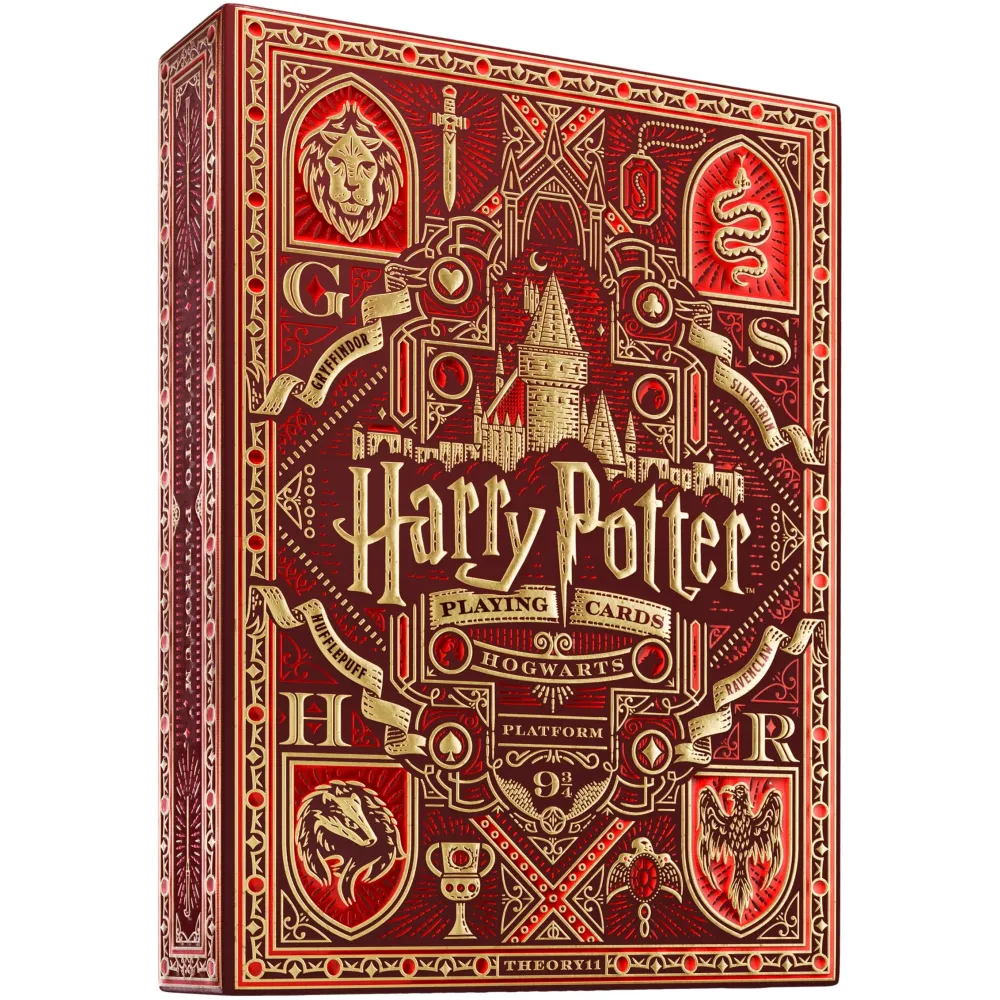 theory11 Harry Potter Playing Cards - Red (Gryffindor) theory11 Harry Potter Playing Cards - Red (Gryffindor)
