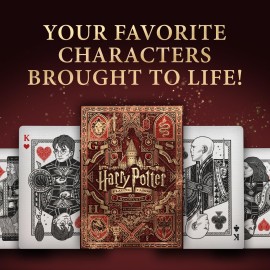 theory11 Harry Potter Playing Cards - Red (Gryffindor) theory11 Harry Potter Playing Cards - Red (Gryffindor)