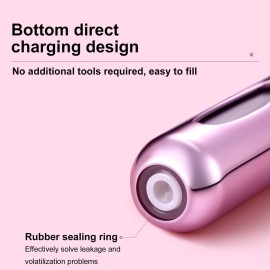 Portable Mini Refillable Perfume Atomizer Bottle Refillable Spray, Atomizer Perfume Bottle, Scent Pump Case, Perfume Atomizer Refillable Travel (5ml, 5 Pack) (Pink, Gold, Black, Silver, Blue) Portable Mini Refillable Perfume Atomizer Bottle Refillable Spray, Atomizer Perfume Bottle, Scent Pump Case, Perfume Atomizer Refillable Travel (5ml, 5 Pack) (Pink, Gold, Black, Silver, Blue)