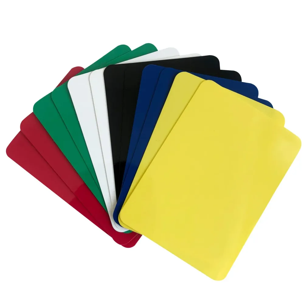 Yuanhe 12Pack Poker Cut Cards - Poker Size Casino Cutting Card in Muti Colors for Poker Texas Hold\'em Blackjack Home Games