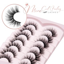 Onlyall Lashes Mink False Eyelashes Natural Wispy Lashes Soft Faux Mink Lashes Fluffy False Lashes 16MM A04 Onlyall Lashes Mink False Eyelashes Natural Wispy Lashes Soft Faux Mink Lashes Fluffy False Lashes 16MM A04