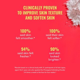 Good Molecules Pineapple Exfoliating Powder - Exfoliating Face Scrub with Natural Enzymes, Gentle Alcohol-Free Facial Cleanser, Skin Care for Face Good Molecules Pineapple Exfoliating Powder - Exfoliating Face Scrub with Natural Enzymes, Gentle Alcohol-Free Facial Cleanser, Skin Care for Face