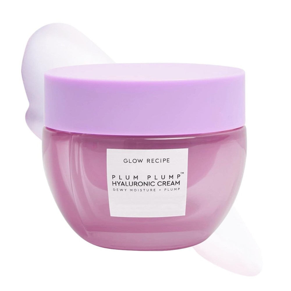 Glow Recipe Plum Plump Hyaluronic Acid Face Cream - Hydrating, Firming & Plumping Facial Moisturizer for Women & Men - Korean Skin Care with Polyglutamic Peptides to Reduce Dry Skin Wrinkles (50ml) Glow Recipe Plum Plump Hyaluronic Acid Face Cream - Hydrating, Firming & Plumping Facial Moisturizer for Women & Men - Korean Skin Care with Polyglutamic Peptides to Reduce Dry Skin Wrinkles (50ml)