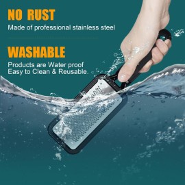Foot Rasp Foot File, 2 Pcs Stainless Steel Pedicure Callus Remover for Feet, Professional Foot Care Tools for Pedicure to Removes Hard Skin Corns for Dry and Wet Feet Foot Rasp Foot File, 2 Pcs Stainless Steel Pedicure Callus Remover for Feet, Professional Foot Care Tools for Pedicure to Removes Hard Skin Corns for Dry and Wet Feet