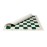 Standard Vinyl Roll Up Chess Boards - Professional Club & Tournament Chess Boards (2.15 Square, Green)