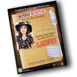 Detective Murder Unsolved Murder Mystery Game - Murder  Park Place - Unsolved Murder Mystery Cold Case Files Game Detective Murder Unsolved Murder Mystery Game - Murder  Park Place - Unsolved Murder Mystery Cold Case Files Game