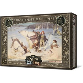 CMON A Song of Ice and Fire Tabletop Miniatures Game Frozen Shore Bear Riders Unit Box Strategy Game for Teens and Adults Ages 14+ 2+ Players Avg. Playtime 45-60 Minutes Made by CMON SIF414 Multicolor