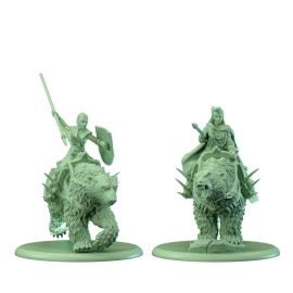 CMON A Song of Ice and Fire Tabletop Miniatures Game Frozen Shore Bear Riders Unit Box Strategy Game for Teens and Adults Ages 14+ 2+ Players Avg. Playtime 45-60 Minutes Made by CMON SIF414 Multicolor