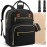 Tenot Baby Diaper Bag Backpack, Travel Diaper Bags for Baby Girl Boy Large Capacity Baby Bag Backpack for Women Black
