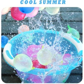 Hlonon 2000 Pack Water Balloons, 5-6 Inches, Multi-Color, Biodegradable Latex, Includes 2 Hose Nozzles, Great for Summer Party Hlonon 2000 Pack Water Balloons, 5-6 Inches, Multi-Color, Biodegradable Latex, Includes 2 Hose Nozzles, Great for Summer Party