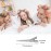 HiJeaton 60Pcs Duck Bill Hair Clips Metal Styling Hair Clips, Alligator Curl Clips, Single Prong Hair Clip for Thick Hair Sectioning, Salon, Bows DIY (Small)