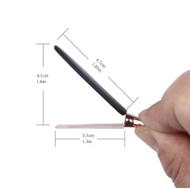 minihope 12 pieces No Bend Hair Clips, No Crease Curl Pin Clips for Makeup Application2022 style, non-slip.Hair won\'t get caught between plastic attached to metal. (Morandi)