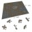 Battle Systems - Modular Tabletop 3D Gaming Sci-Fi Terrain - Perfect for 28mm-35mm Miniatures and Figures - No Painting Required - Science Fiction Aliens 40K Wargame - (Alien Catacombs)