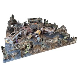 Battle Systems - Modular Tabletop 3D Gaming Sci-Fi Terrain - Perfect for 28mm-35mm Miniatures and Figures - No Painting Required - Science Fiction Aliens 40K Wargame Battle Systems - Modular Tabletop 3D Gaming Sci-Fi Terrain - Perfect for 28mm-35mm Miniatures and Figures - No Painting Required - Science Fiction Aliens 40K Wargame
