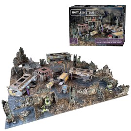 Battle Systems - Modular Tabletop 3D Gaming Sci-Fi Terrain - Perfect for 28mm-35mm Miniatures and Figures - No Painting Required - Science Fiction Aliens 40K Wargame Battle Systems - Modular Tabletop 3D Gaming Sci-Fi Terrain - Perfect for 28mm-35mm Miniatures and Figures - No Painting Required - Science Fiction Aliens 40K Wargame