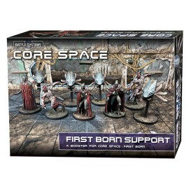 Battle Systems BSGCSE018 Core Space First Born Support - 28mm Miniatures - Board Game - Modular 3D Terrain
