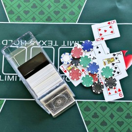 SEETOOOGAMES 4 Deck Clear Blackjack Dealing Shoe SEETOOOGAMES 4 Deck Clear Blackjack Dealing Shoe