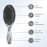 Wet Brush Original Detangler Brush - Metallic Marble, Onyx - All Hair Types - Ultra-Soft IntelliFlex Bristles Glide Through Tangles with Ease - Pain-Free Comb for Men, Women, Boys and Girls