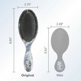 Wet Brush Original Detangler Brush - Metallic Marble, Onyx - All Hair Types - Ultra-Soft IntelliFlex Bristles Glide Through Tangles with Ease - Pain-Free Comb for Men, Women, Boys and Girls Wet Brush Original Detangler Brush - Metallic Marble, Onyx - All Hair Types - Ultra-Soft IntelliFlex Bristles Glide Through Tangles with Ease - Pain-Free Comb for Men, Women, Boys and Girls