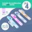 UnicomT 4 Pack Elite Travel Toothbrush Case with Drainage Holes - Portable, Breathable Plastic Toothbrush Holders Travel Covers - Ideal for Camping, Trips & Daily Use - Assorted Colors