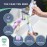 UnicomT 4 Pack Elite Travel Toothbrush Case with Drainage Holes - Portable, Breathable Plastic Toothbrush Holders Travel Covers - Ideal for Camping, Trips & Daily Use - Assorted Colors