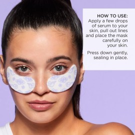 Pacifica Reusable Mask - Under Eye Mask Silicone Face Mask for Fine Lines & Dark Circles, Pair with Serum, Storage Tin Included, Vegan & Cruelty-Free, 2 Pieces Pacifica Reusable Mask - Under Eye Mask Silicone Face Mask for Fine Lines & Dark Circles, Pair with Serum, Storage Tin Included, Vegan & Cruelty-Free, 2 Pieces