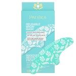 Pacifica Reusable Brow Mask - 100% Silicone Forehead Wrinkle Patch for Brow Lift, Reusable Anti-Wrinkle Pad Smooths Frown Lines, Vegan, Fragrance-Free, Vegan & Cruelty-Free, 1 Piece