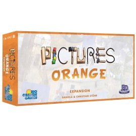 Rio Grande Games: Pictures Orange Expansion - Family Game Expansion to Pictures - Ages 14+, 3-5 Players, 30 Min Game Play Rio Grande Games: Pictures Orange Expansion - Family Game Expansion to Pictures - Ages 14+, 3-5 Players, 30 Min Game Play