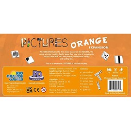 Rio Grande Games: Pictures Orange Expansion - Family Game Expansion to Pictures - Ages 14+, 3-5 Players, 30 Min Game Play Rio Grande Games: Pictures Orange Expansion - Family Game Expansion to Pictures - Ages 14+, 3-5 Players, 30 Min Game Play