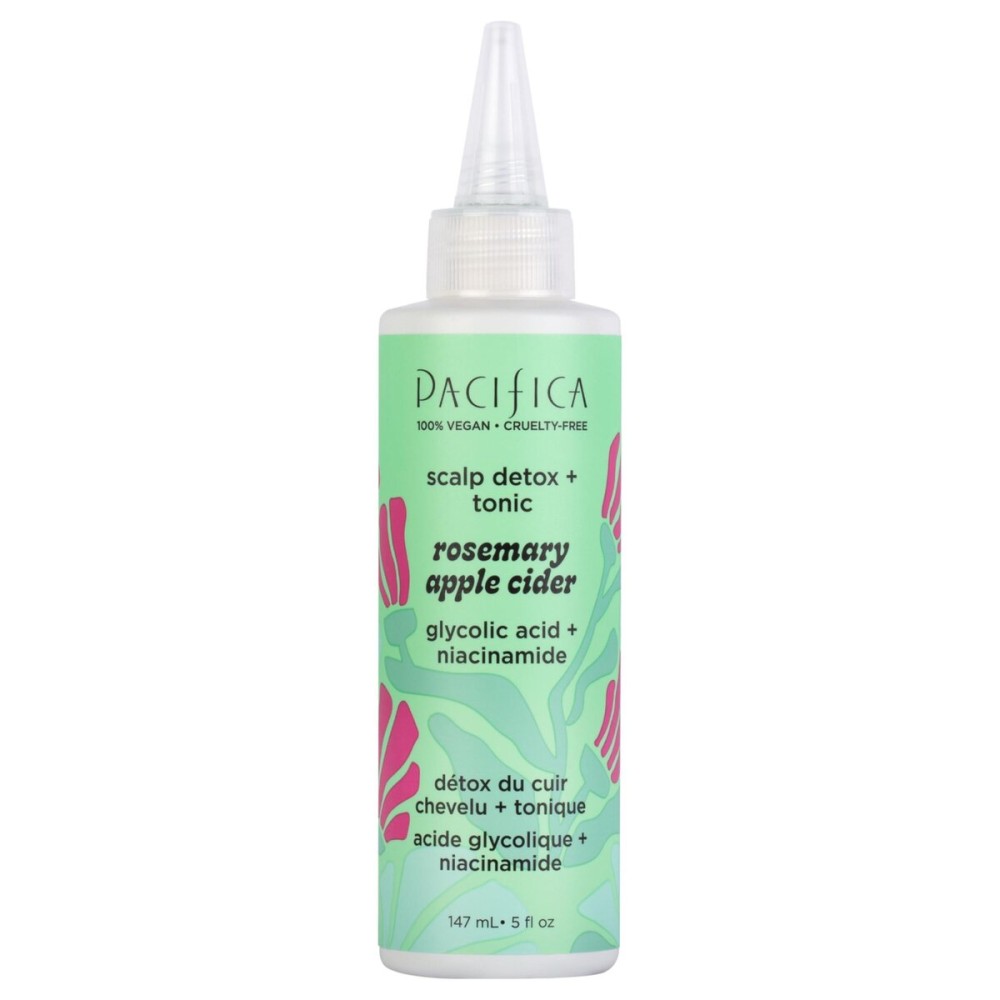 Pacifica Scalp Detox Tonic - Rosemary Apple Cider Scalp Exfoliator - Scalp Scrub w/ Salicylic Acid for Clarifying Build Up & Purifying - Itchy, Dry Scalp Treatment , Vegan & Cruelty-Free, 5 oz Pacifica Scalp Detox Tonic - Rosemary Apple Cider Scalp Exfoliator - Scalp Scrub w/ Salicylic Acid for Clarifying Build Up & Purifying - Itchy, Dry Scalp Treatment , Vegan & Cruelty-Free, 5 oz